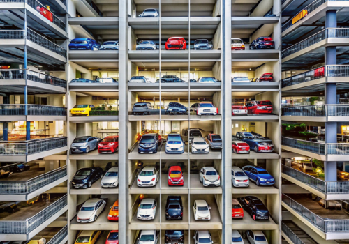 Multi level parking system